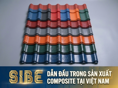 Ngói ngựa PVC/ASA : 7 sóng